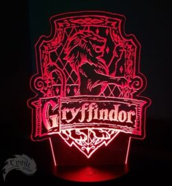 3D illusion led lamp Harry Potter Gryffindor character