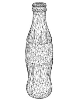 3D illusion led lamp water bottles