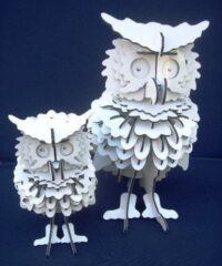 3D puzzle owl