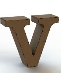 3d letter V