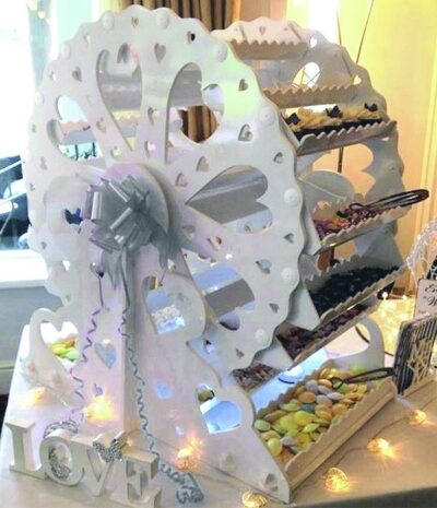 Candy wheel Stand