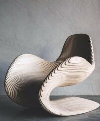 Curved chair
