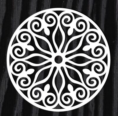 Decorative motifs circle