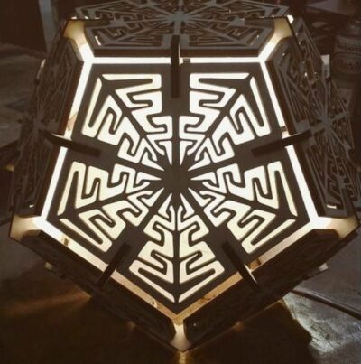 Dodecahedron lamp