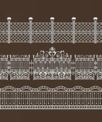Gates and iron fences