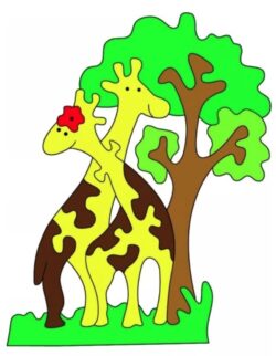 Giraffe puzzle
