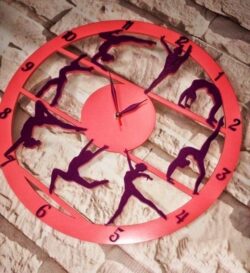 Gymnastics clock