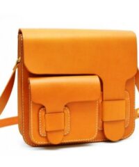 Leather shoulder purse