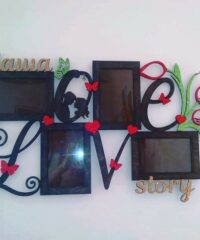 Love story photo frames