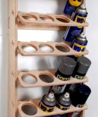 Shelf for stain