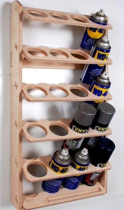 Shelf for stain