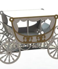 Wooden horse wagon