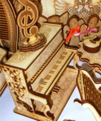 Wooden piano file