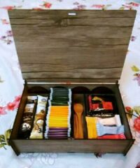 Wooden tea box
