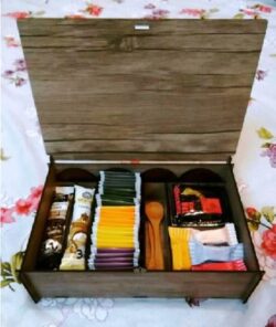 Wooden tea box