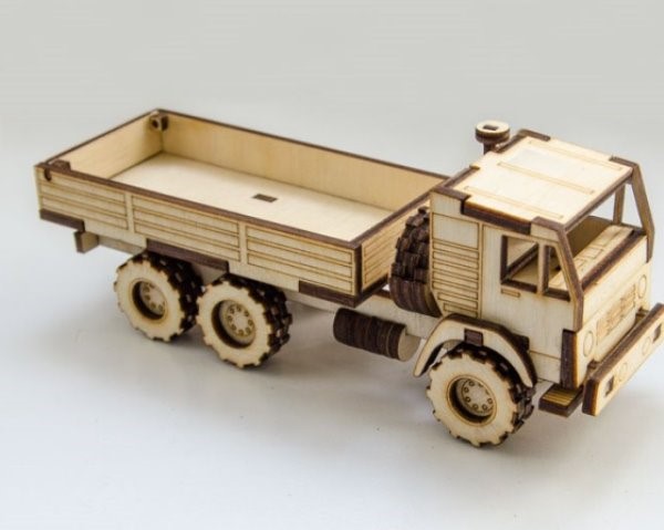 Wooden truck