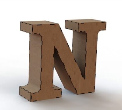 3d letter N