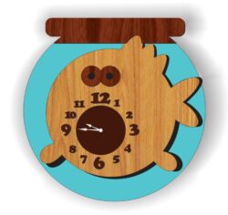 Aquarium clock