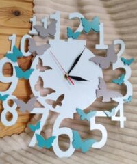 Butterfly wall clock