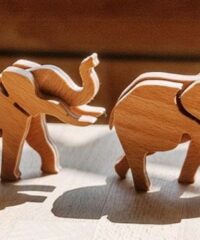 Elephants 3D puzzle
