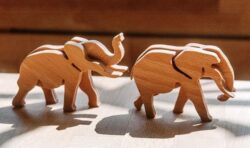 Elephants 3D puzzle