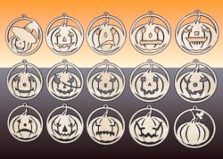 Halloween key chain