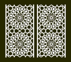 Islamic wood carving patterns