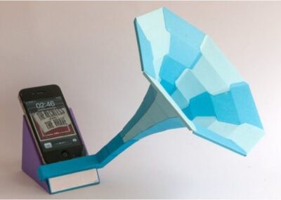 Sound amplifier for phone
