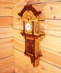 Beautiful wooden clock