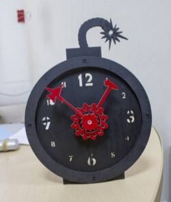 Bomb Table Clock