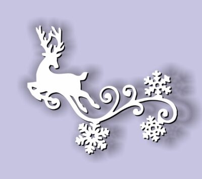Deer decorative corner