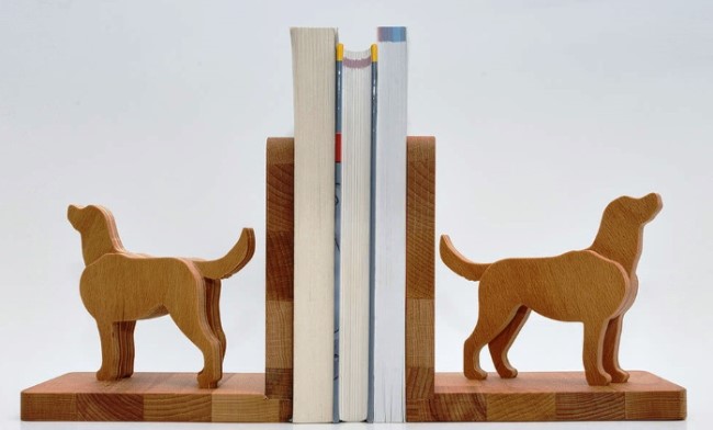 Dog bookshelf