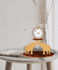 Elephants clock