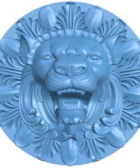 Lion head pattern