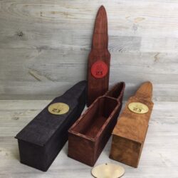 Wooden Bullet Shaped Gift Box