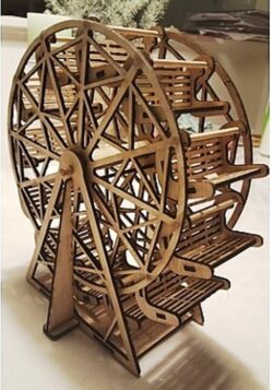 Wooden ferris wheel