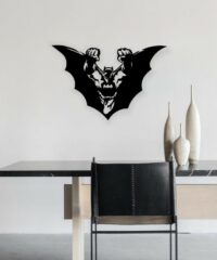 Bat man wall decor