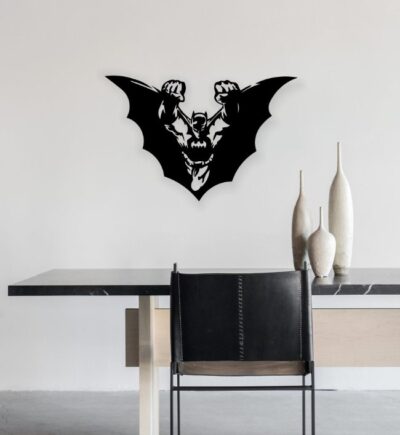 Bat man wall decor
