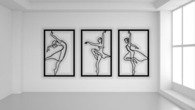 Dancing women art