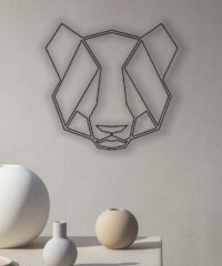 Geometric Panda head
