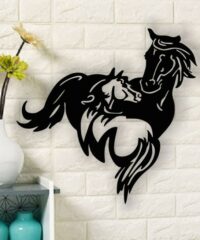 Horses wall art