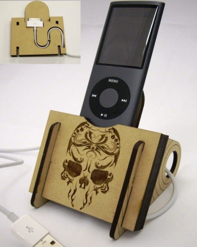 Phone charger stand
