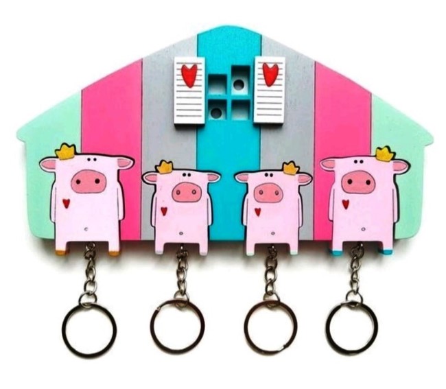 Pig key hanger