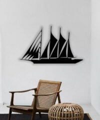 Sailboat wall decor