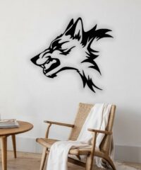 Wolf wall decor