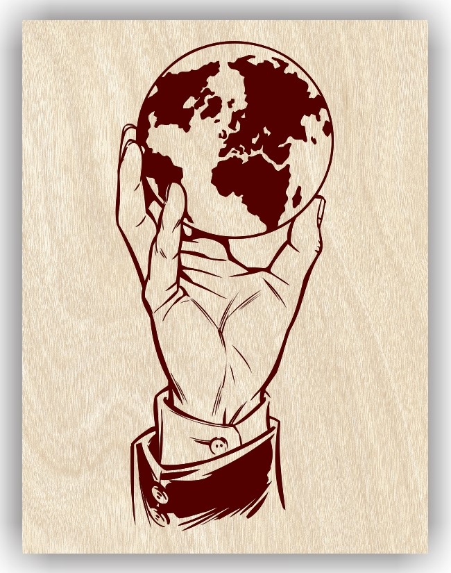 World in hand
