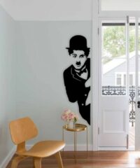 Charles Chaplin wall decor