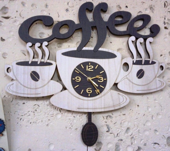 Coffee clock