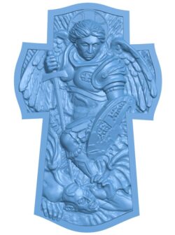 Cross with the Archangel