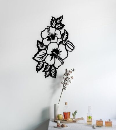 Flowers wall decor